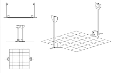 A technical drawing of the hardware environment used for Spark.