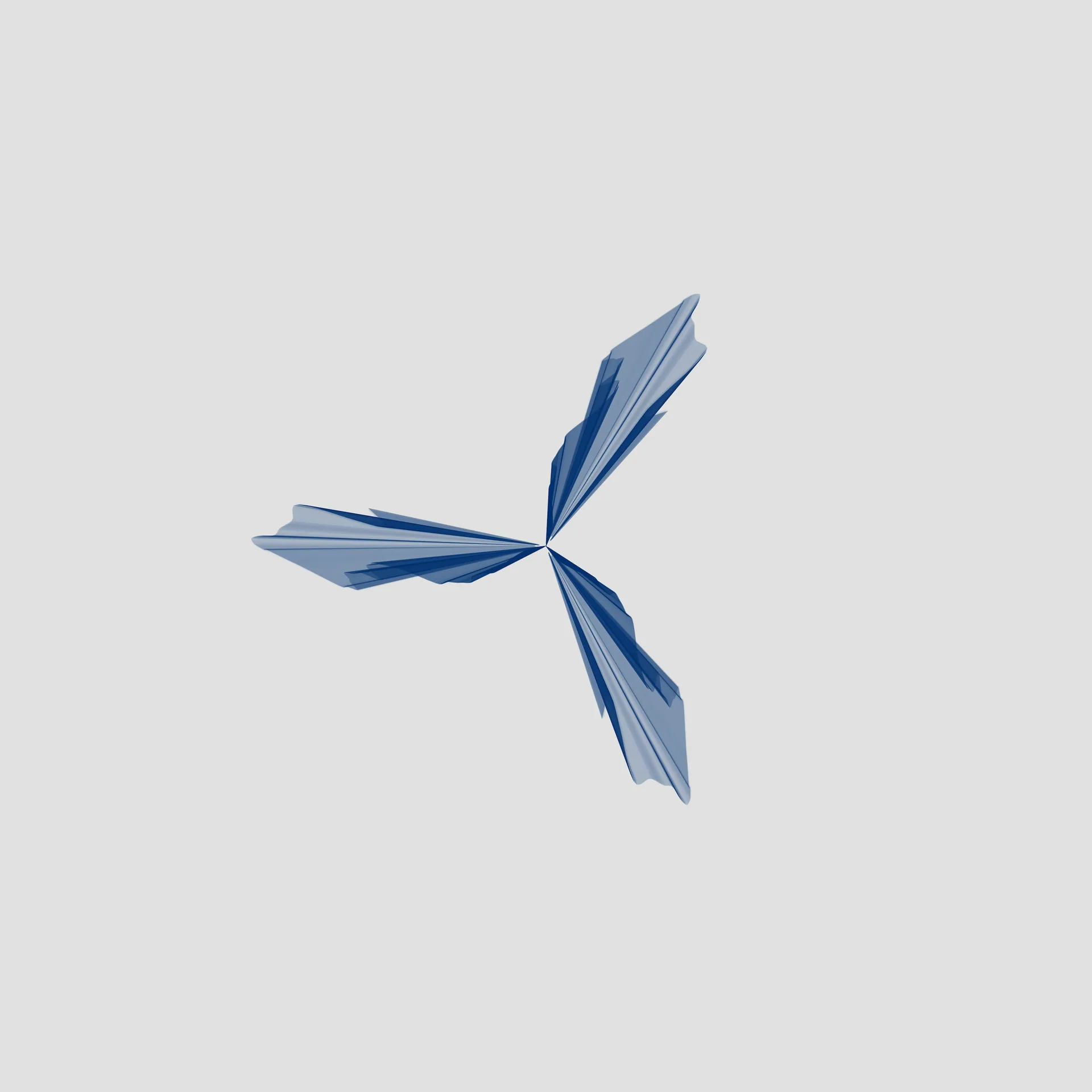 Print 1 of Blue Curves.