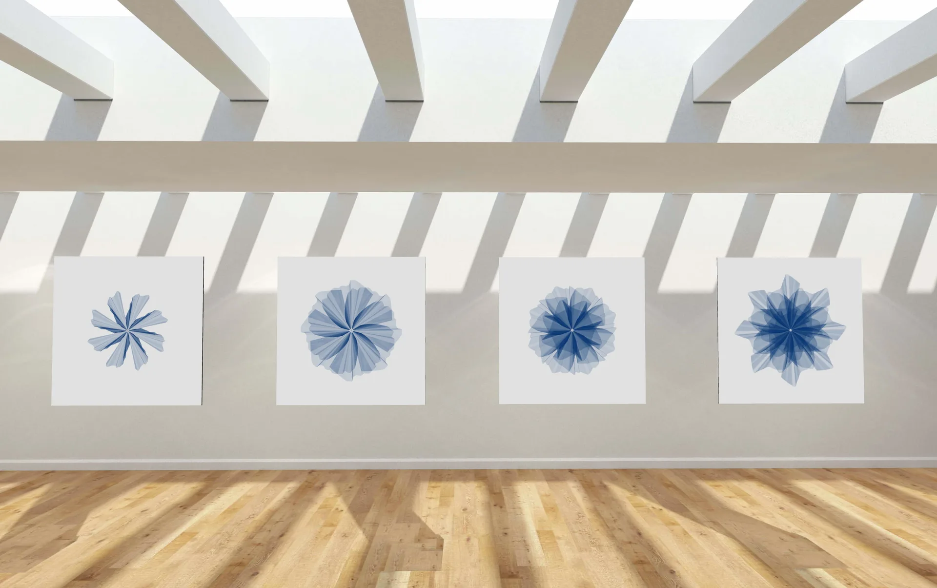 Virtual exhibition of Curvature.